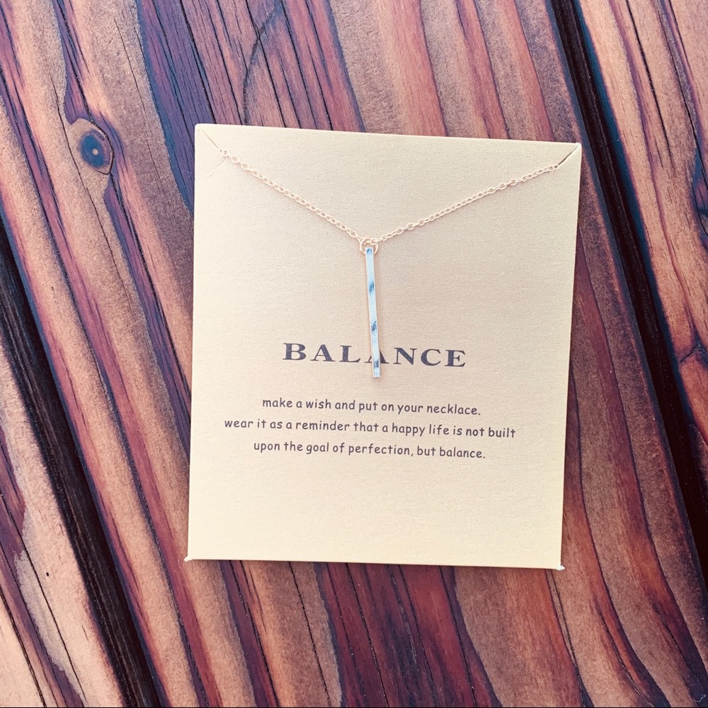 BALANCE ♡ Gift Necklace - Picture 2 of 4
